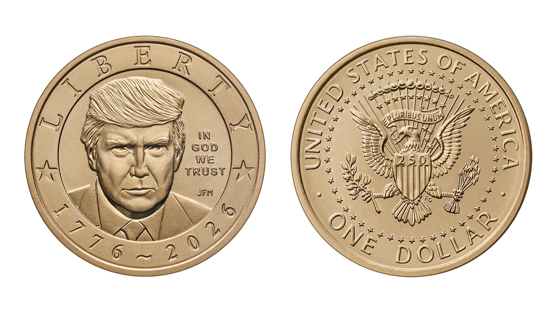 Trump bo prvi še živeči predsednik, čigar podoba bo na ameriškem denarju