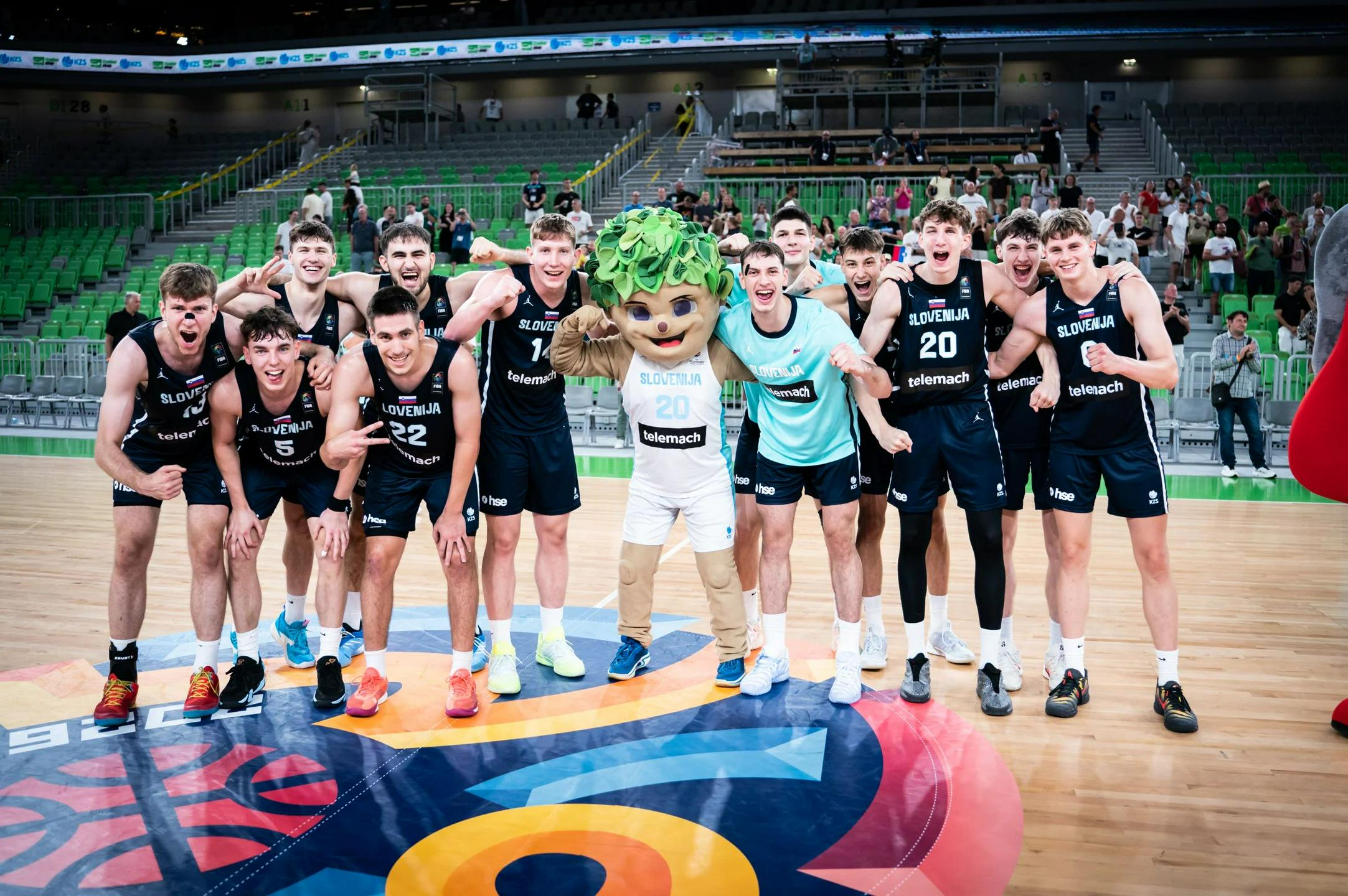 Slovenski upi tretjič zapored v polfinalu: "Od prvega dne vemo, zakaj smo tu"