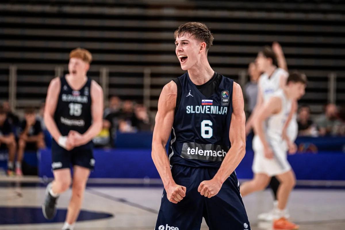 Slovenski mladinci z izvrstnim Joksimovićem v polfinalu evropskega prvenstva
