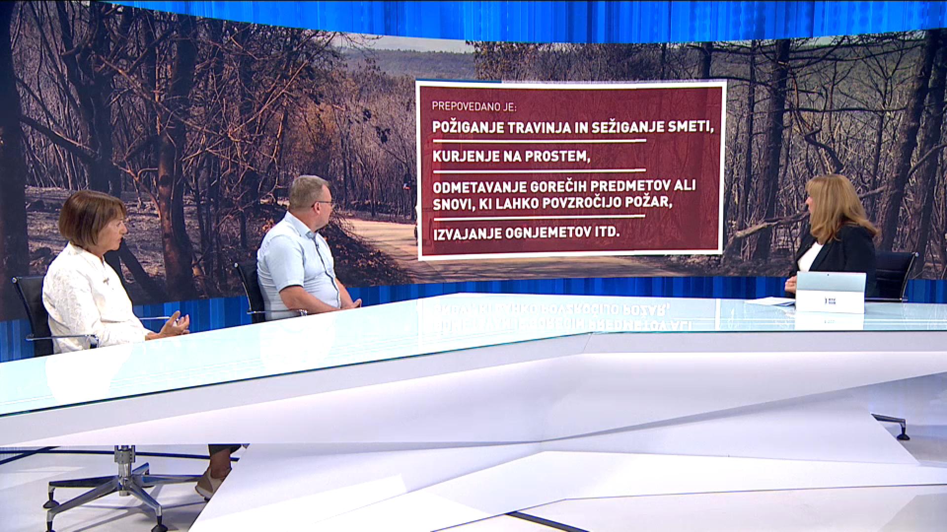 "Že samo segrevanje lahko povzroči požar, ni nujno, da je odprti ogenj"