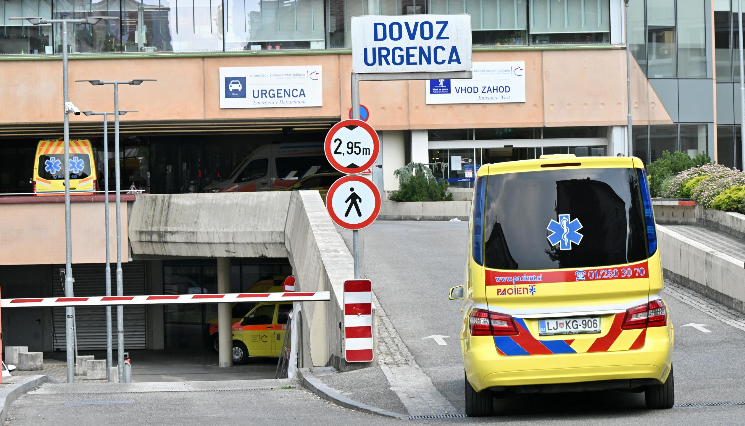 UKC Ljubljana: V zadnjih tednih porast hudo poškodovanih