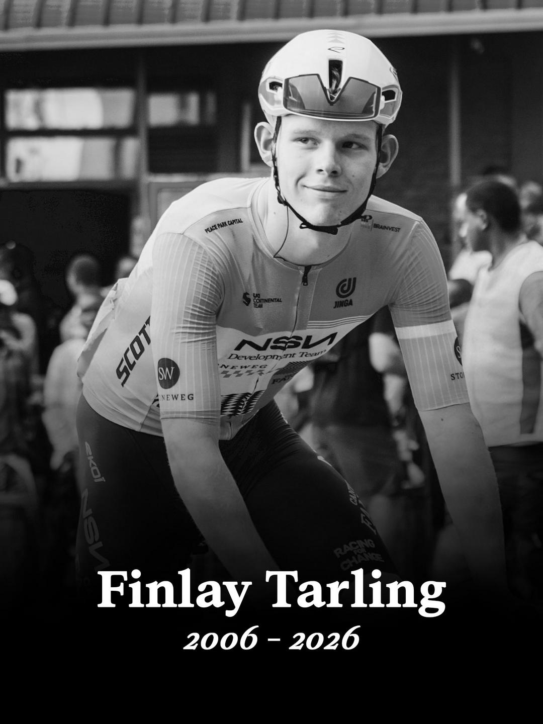 Kolesarski svet žaluje ob smrti Finleyja Tarlinga
