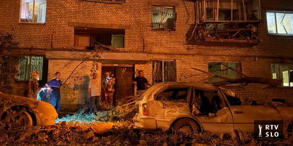 Photo: Rtvslo Russian Strikes Kill at Least 15 People in Kyiv and Surrounding Region