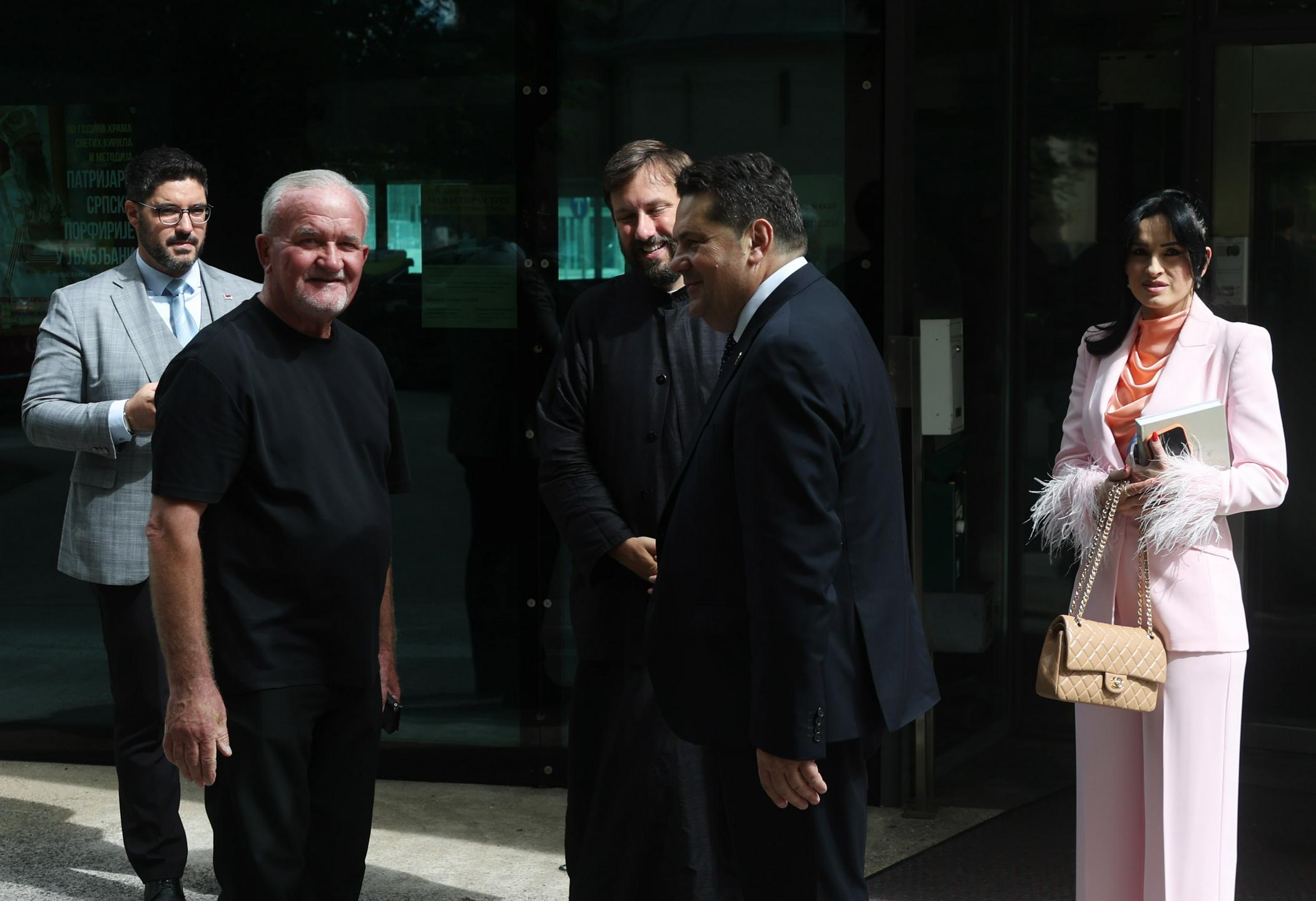 "Neformalni obisk": Stevanović sprejel predsednika parlamenta Republike Srbske, v opoziciji kritični