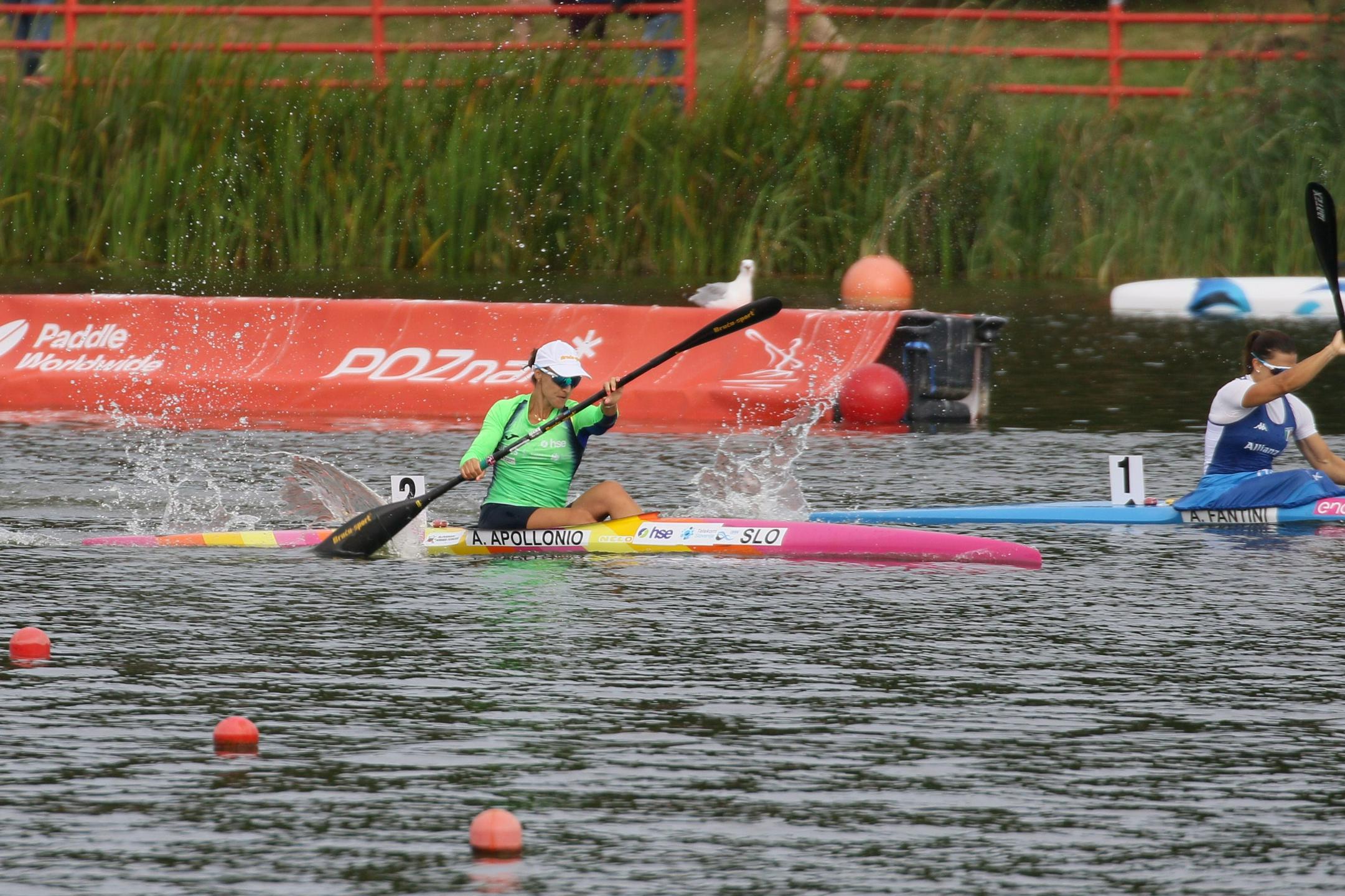 Anji Apollonio do medalje zmanjkalo 57 stotink