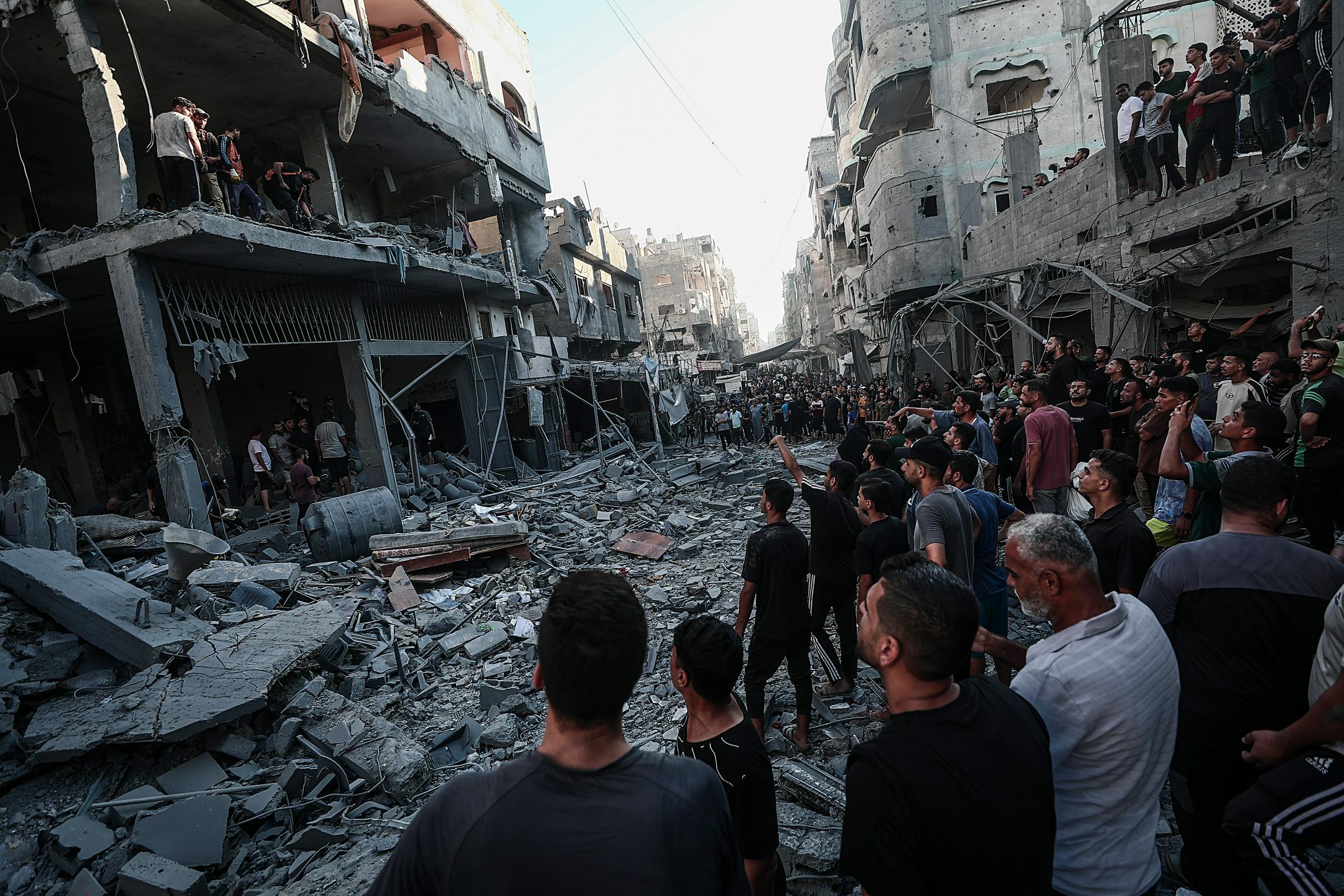 Izraelski obrambni minister dejal, da za Gazo ni prave rešitve brez odhoda Palestincev