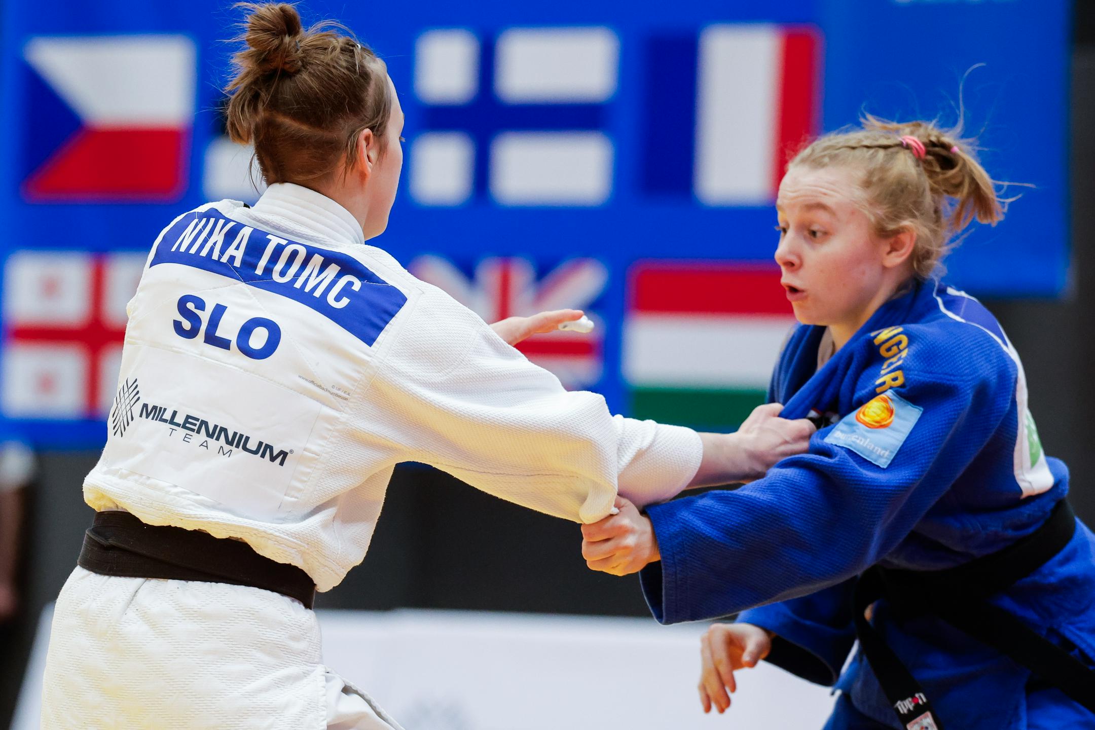 Nika Tomc mladinska evropska prvakinja v judu