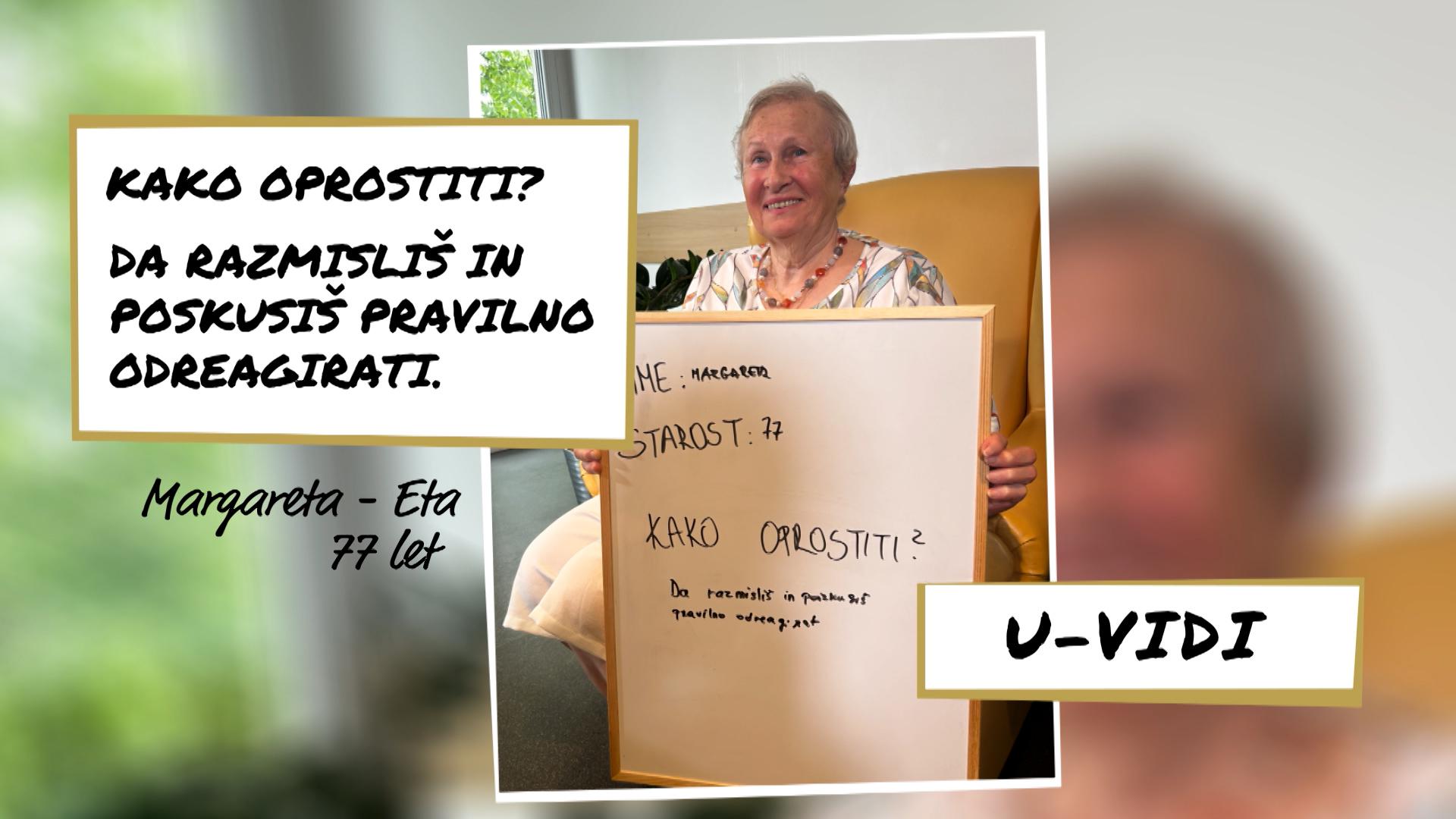 Margareta: Pravega prijatelja prepoznaš šele z leti