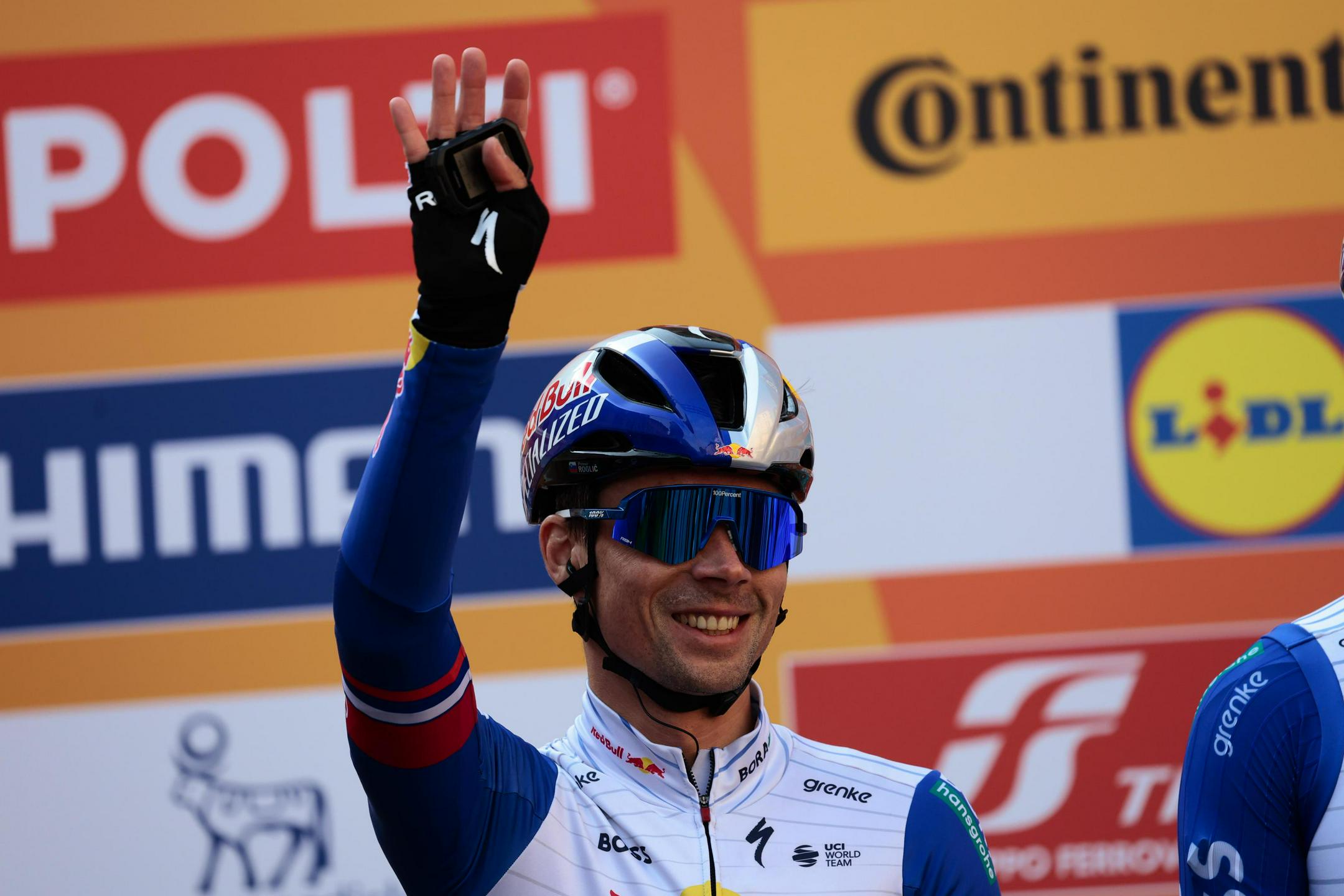 Zimzeleni trio: Valverde, Thomas in Roglič