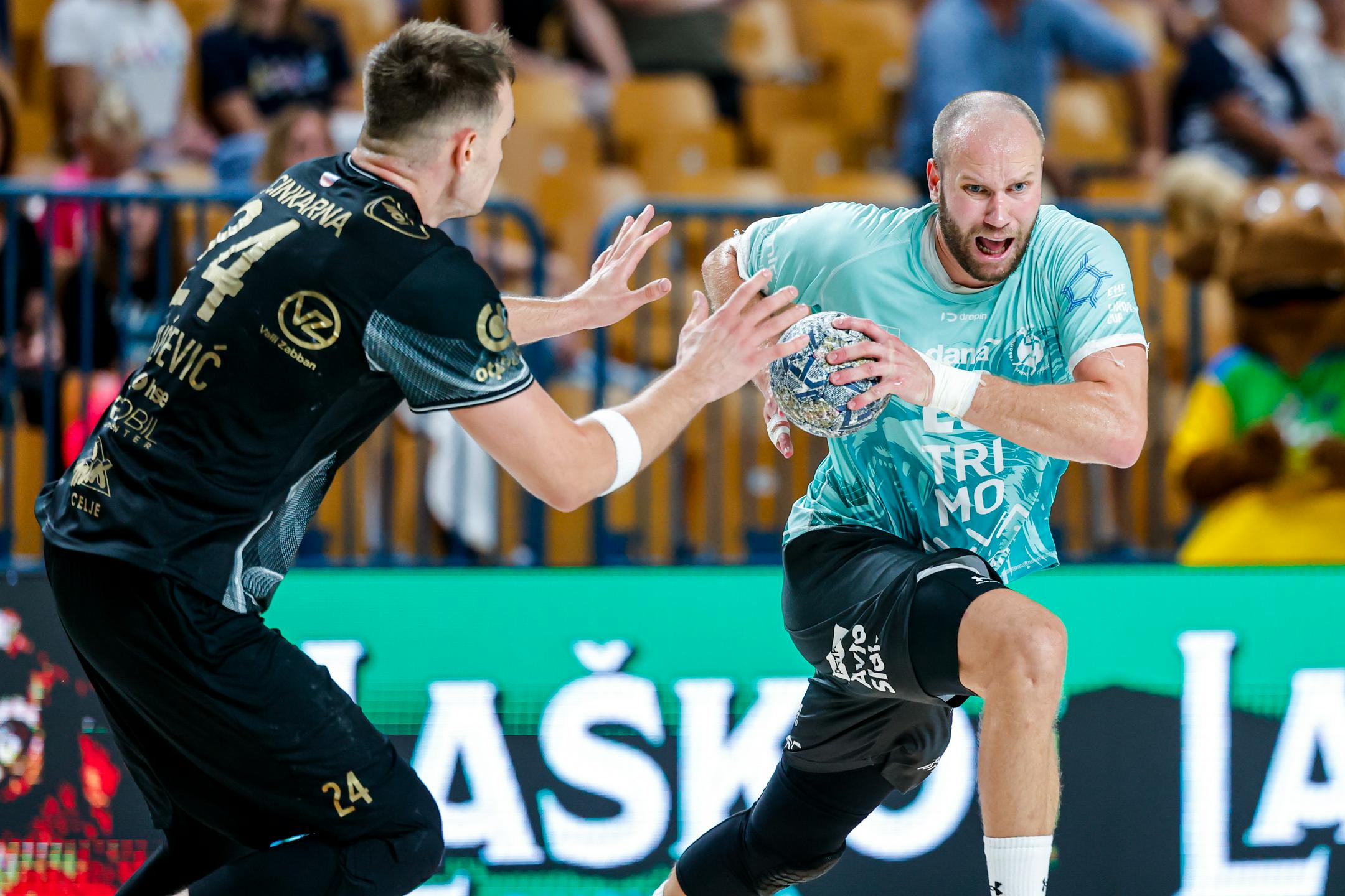 Trebanjski Trimo še drugič v sezoni ugnal Celjane v Zlatorogu
