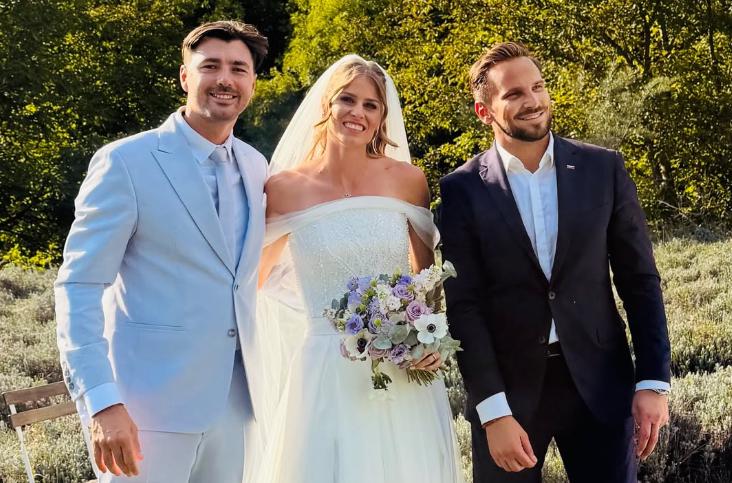 Olimpijca Anita Horvat in Žan Luka Zelko sta si obljubila večno zvestobo