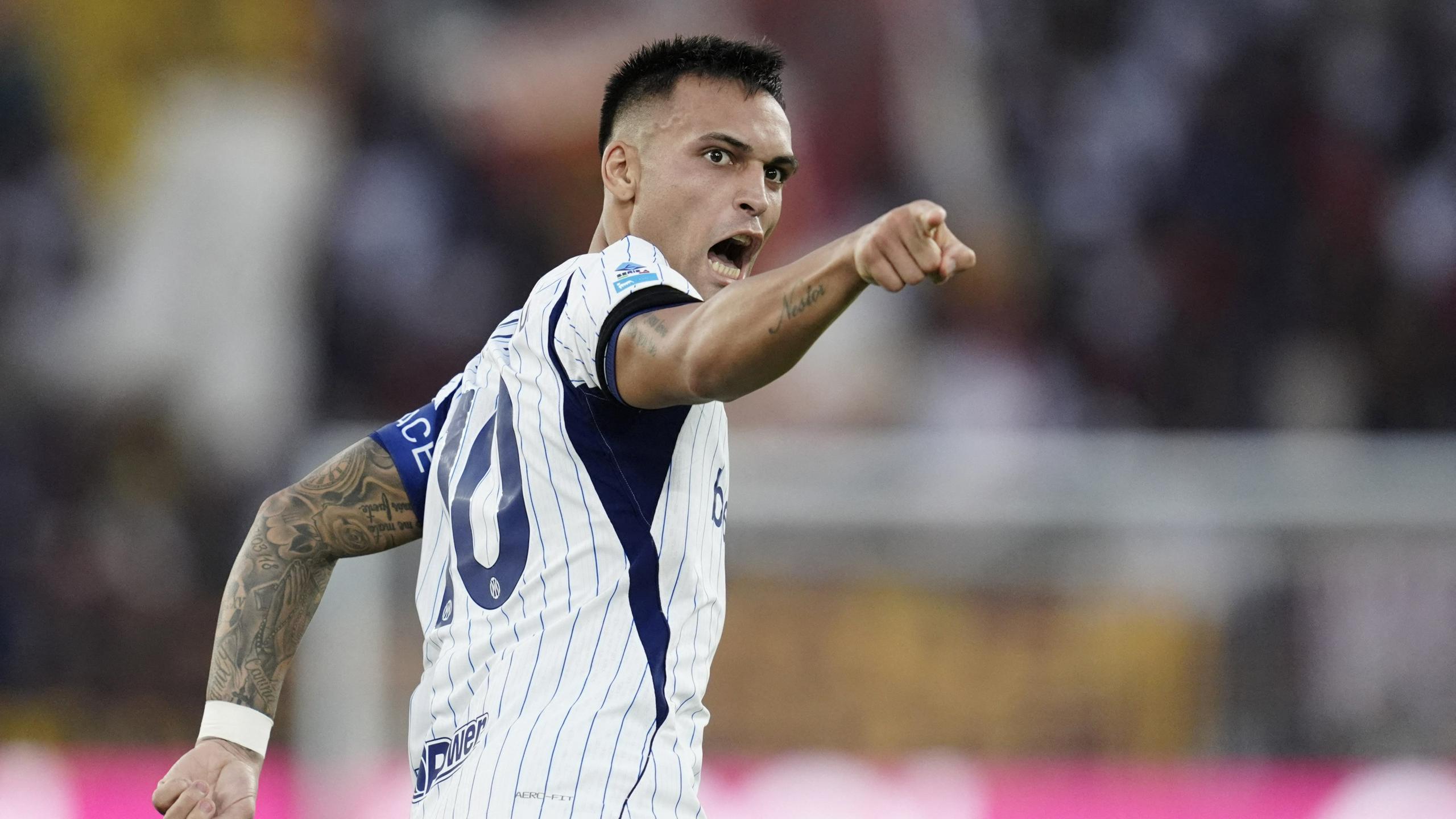 Delitev točk v Rimu: Kone junak prvega, Lautaro pa drugega polčasa