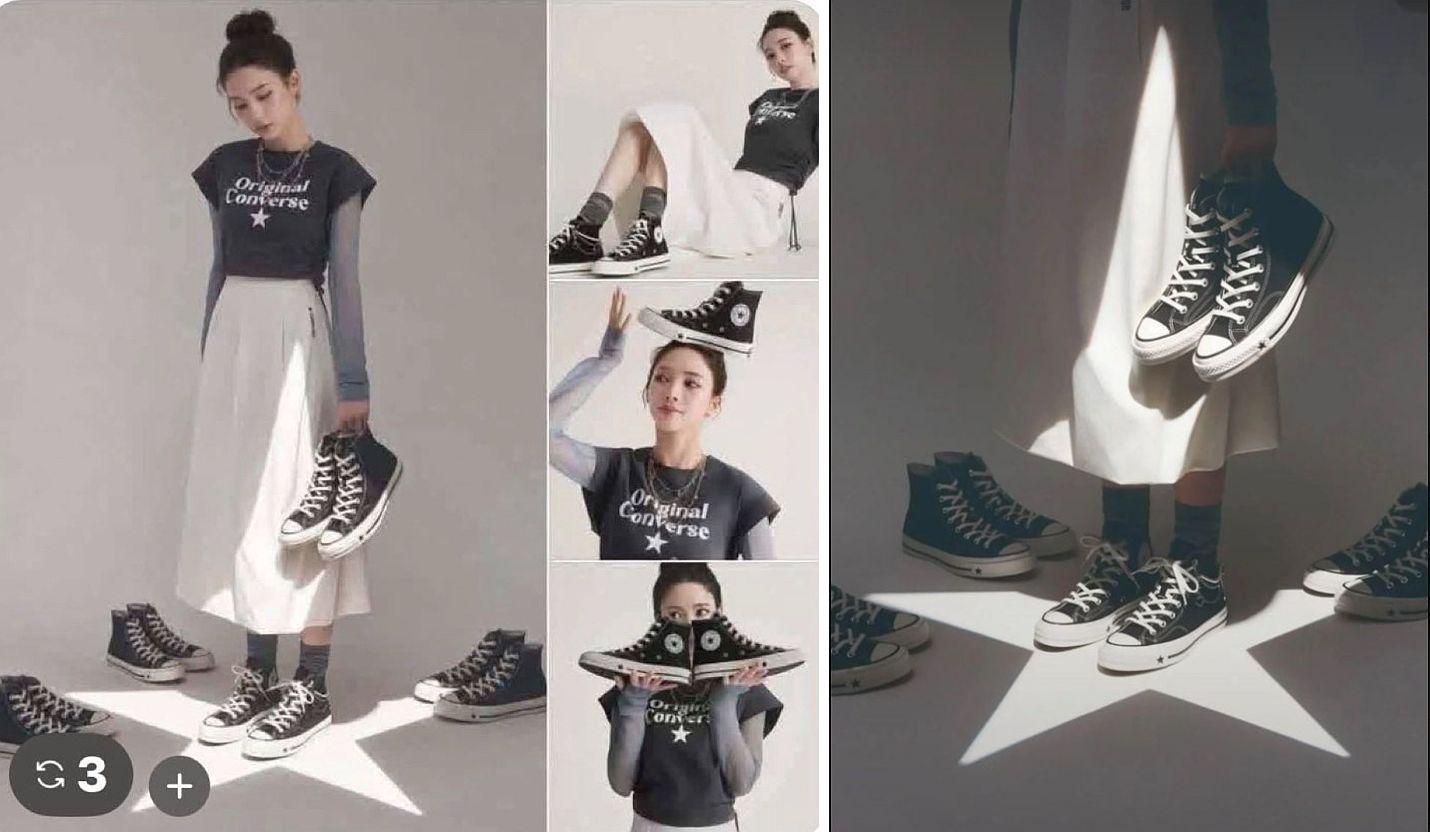 Converse se je po kritikah, da je v oglasu uporabil KKK-ikonografijo, opravičil