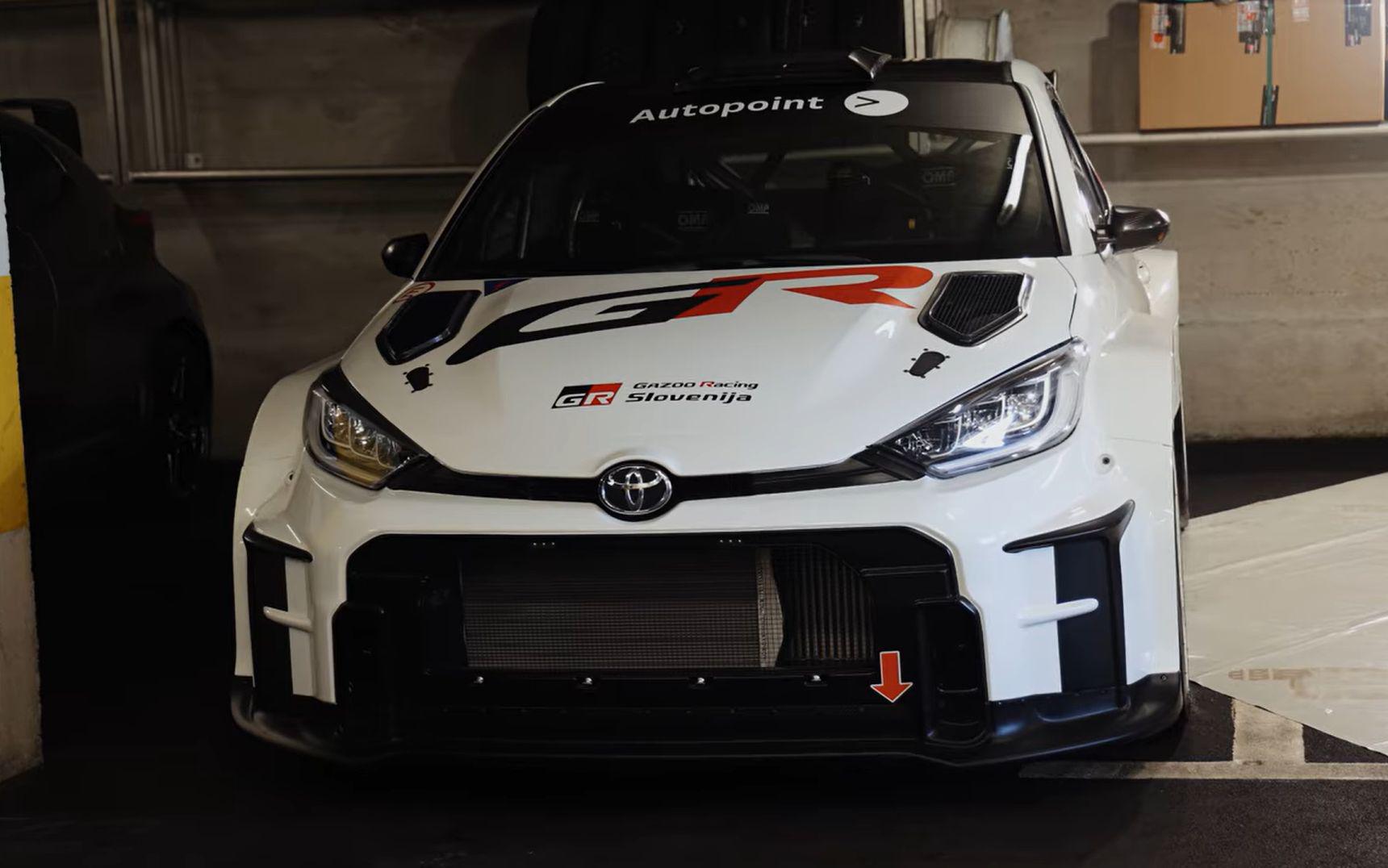 Toyota z dirkalnikom za več kot 300.000 evrov nad slovensko reli sceno