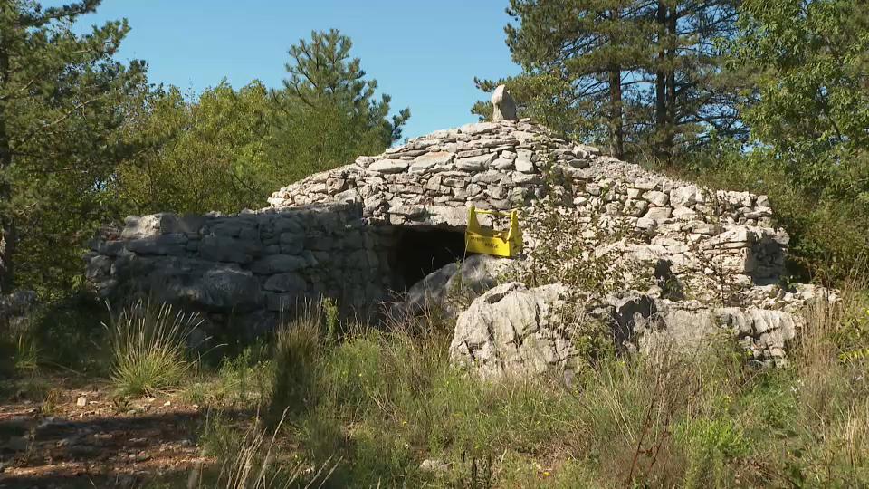 Da bi lahko zgradili megalomansko logistično halo, so morali ohraniti majhno pastirsko hiško