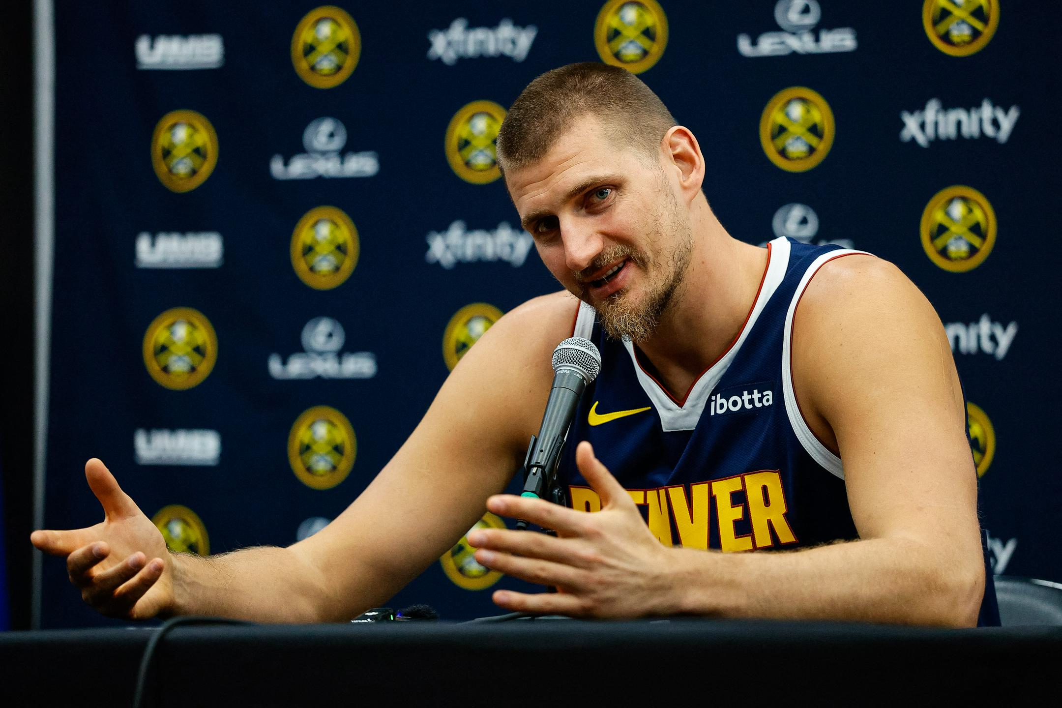 Nikola Jokić o razliki med pritiskom v NBA in Evropi