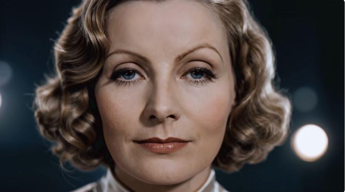 Z umetno inteligenco reanimirana Greta Garbo nastopa v oglasu za kroglične ležaje