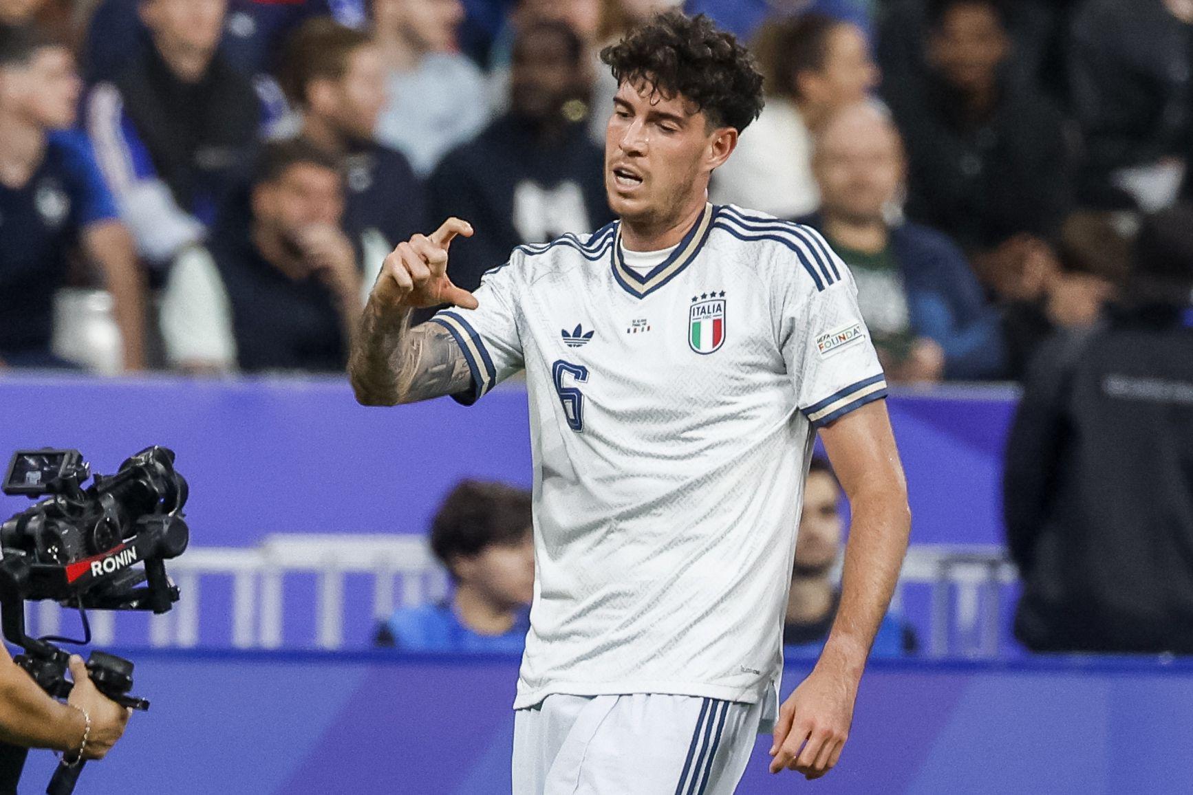 Bastoni zagotovil azzurrom veliko točko na Stade de Franceu