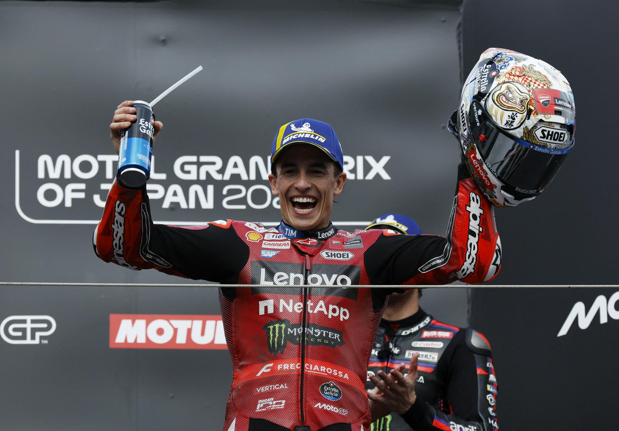 Marc Marquez po zmagi v Motegiju le še dve točki za Martinom