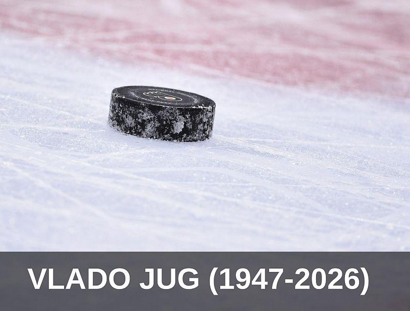 Umrl Vlado Jug, legenda slovenskega hokeja