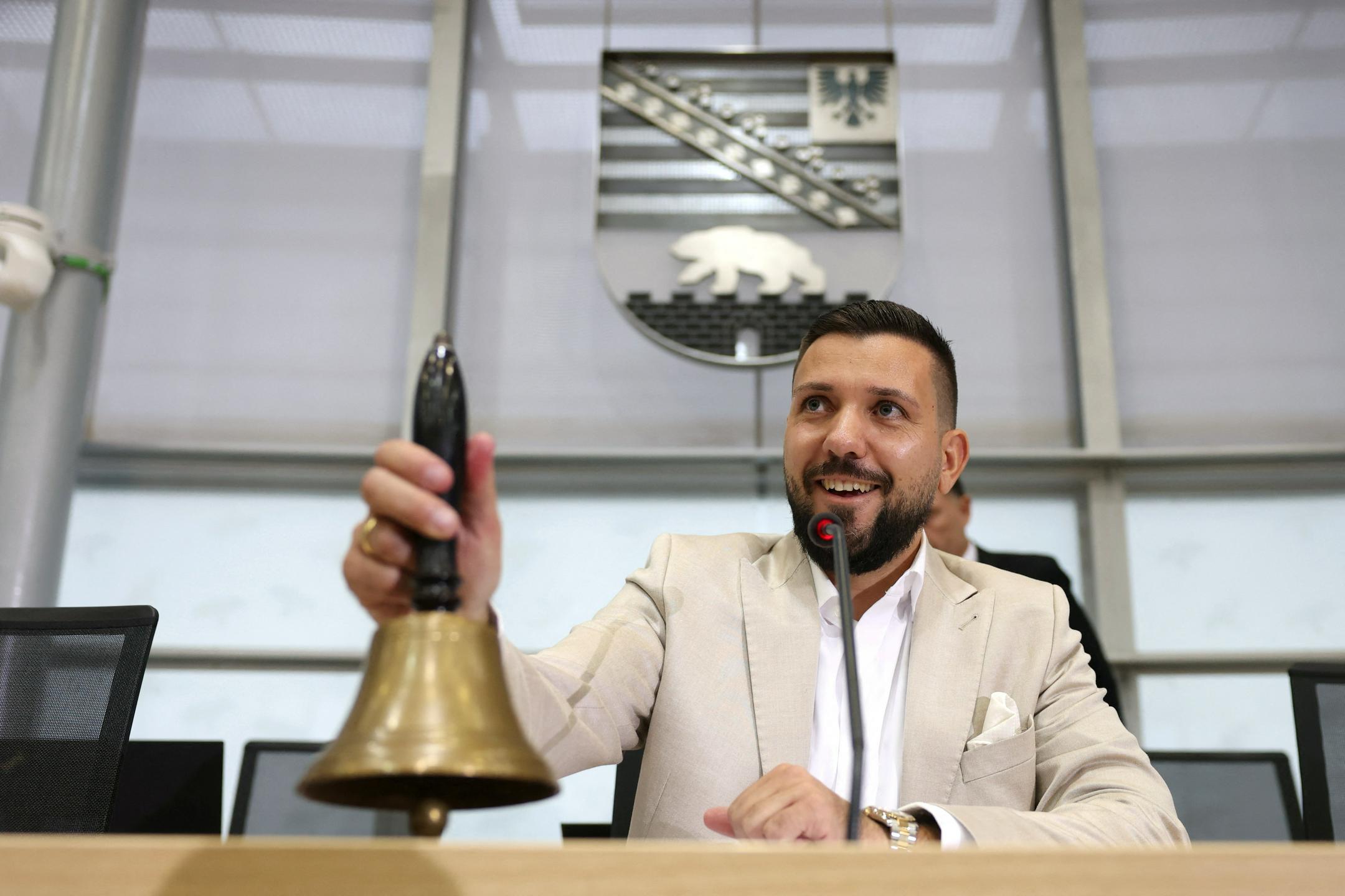 AfD dobila prvega predsednika deželnega parlamenta