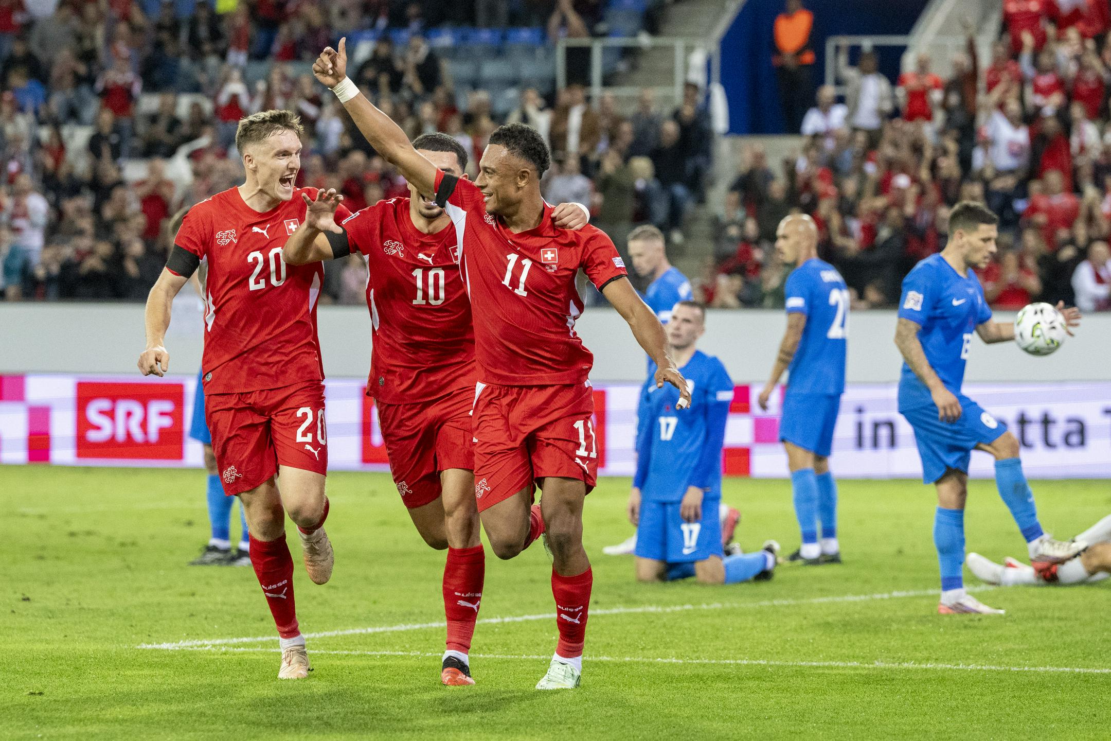 Švica trikrat premagala Slovenijo po preobratu