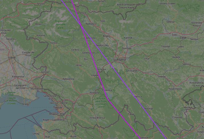 Letalo, ki je javljalo signal za ugrabitev, preletelo tudi Slovenijo
