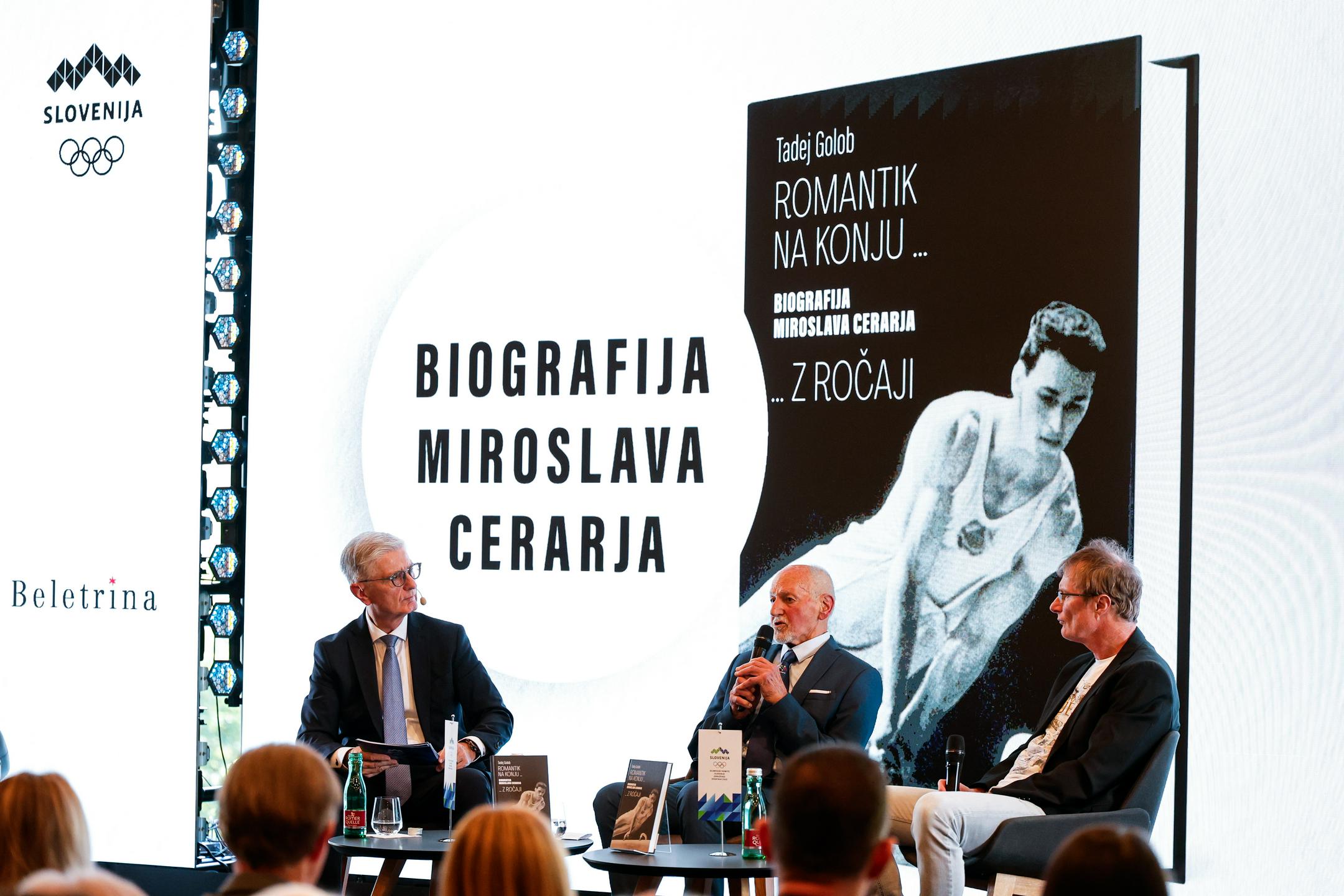 Življenjska pot legendarnega olimpionika Cerarja v knjigi