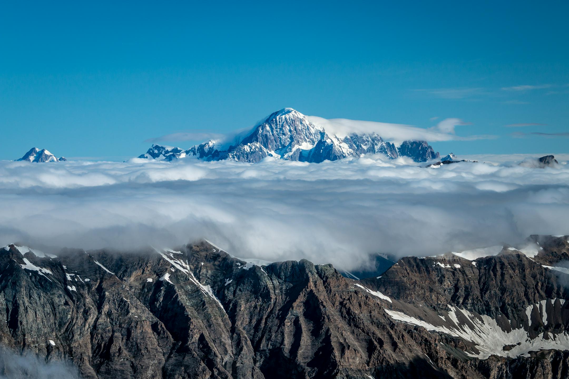 Mont Blanc je v nekaj letih bistveno zrasel