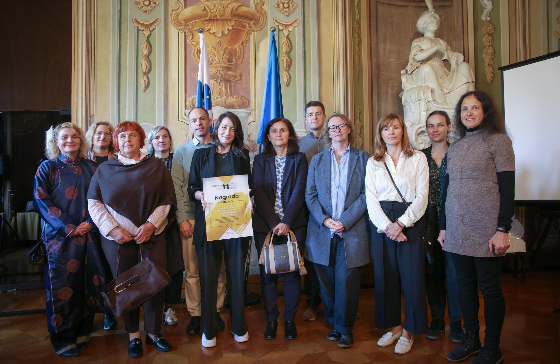 Prva podelitev priznanj Skupnosti muzejev Slovenije ter nagrad, diplom in listin njenih sekcij