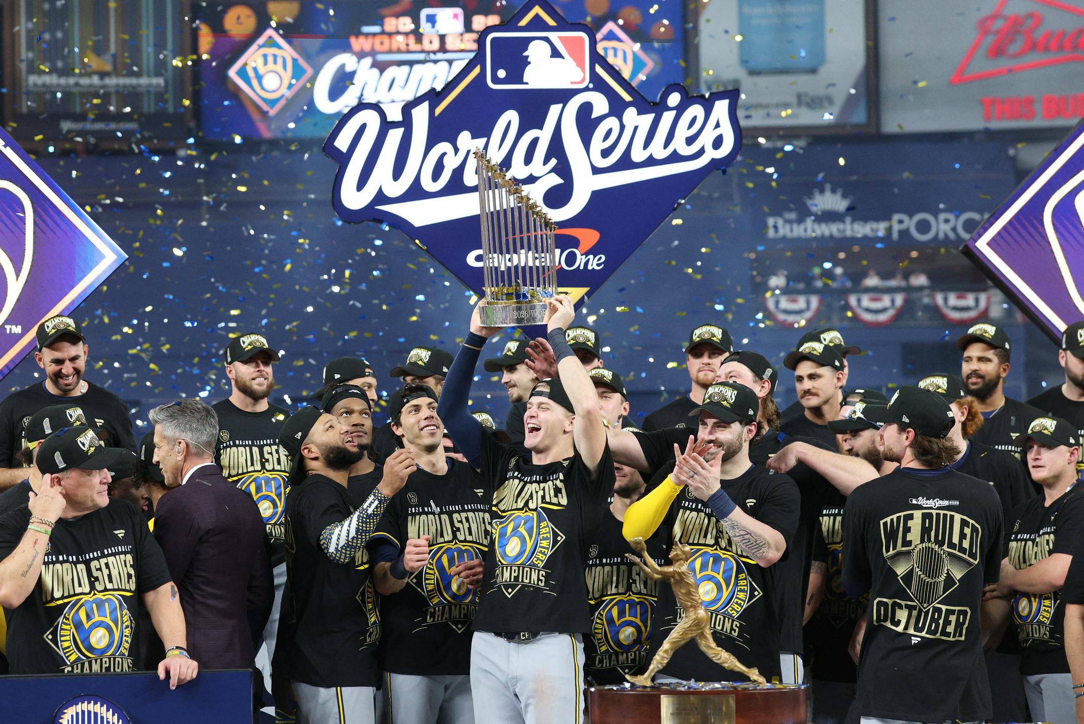 Milwaukee prvič osvojil Ligo MLB