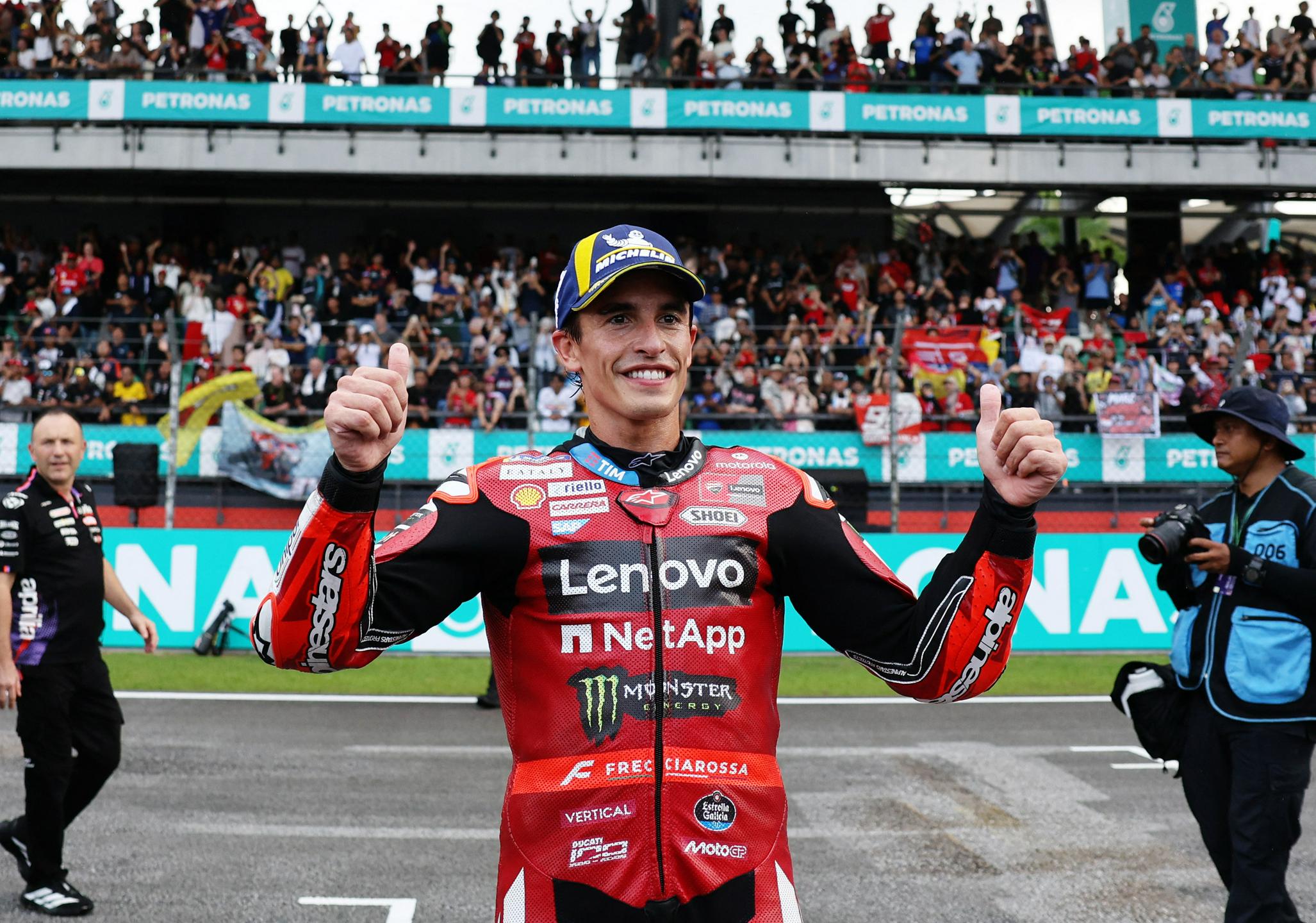 Zmaga Acosti, Marc Marquez z drugim mestom vse bližje naslovu