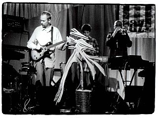 Robotobibok na festivalu Jazz Cerkno 2003. Foto: Žiga Koritnik