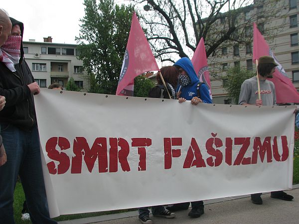 Za protest je Fronta za svobodo sveta, razumljivo, izbrala 27. april. Foto: MMC RTV SLO